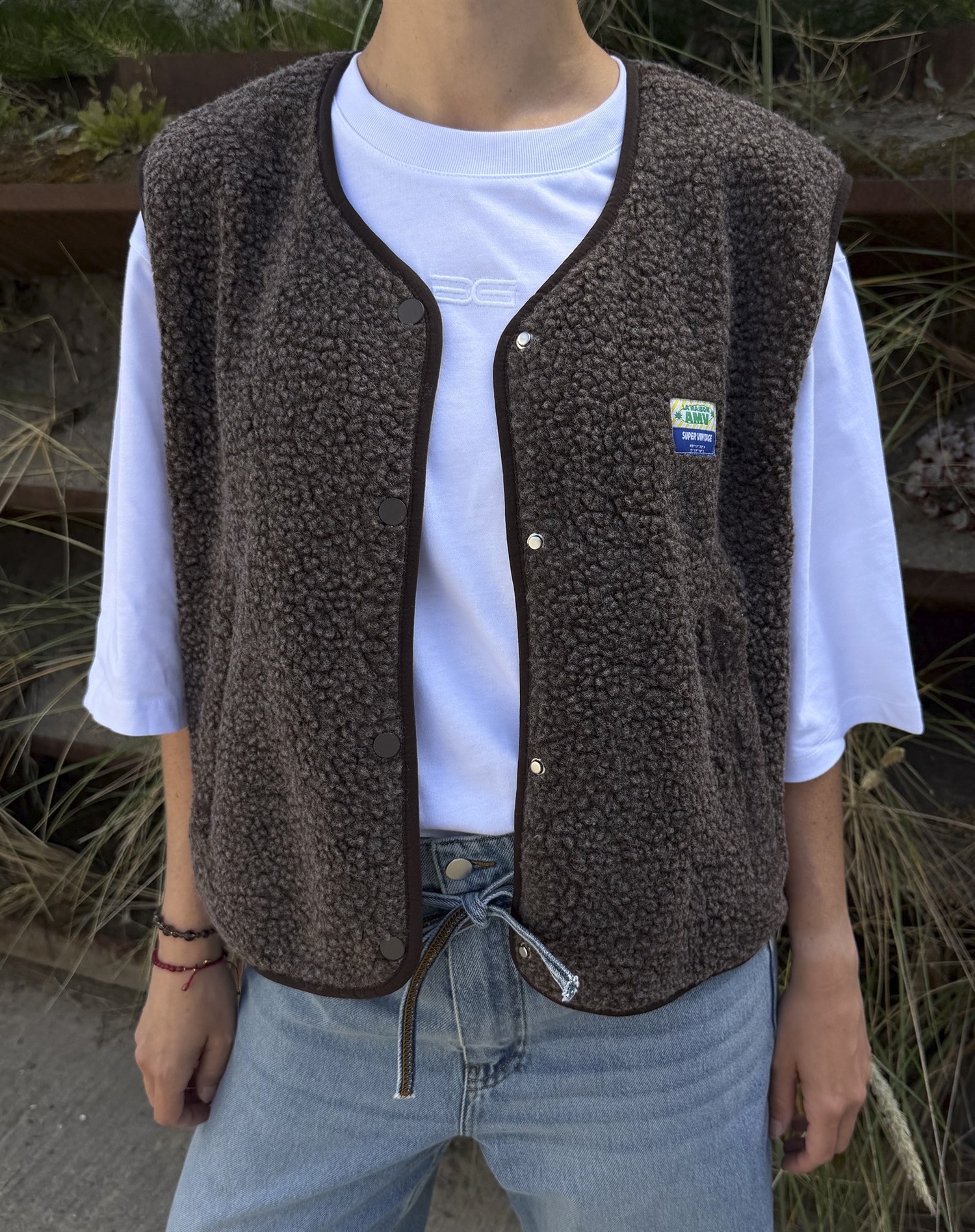 American Vintage - Hoktown Vest - Marronnier Chine